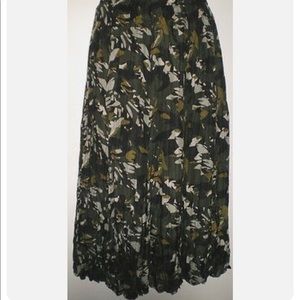 Chico’s Silk Broom Skirt